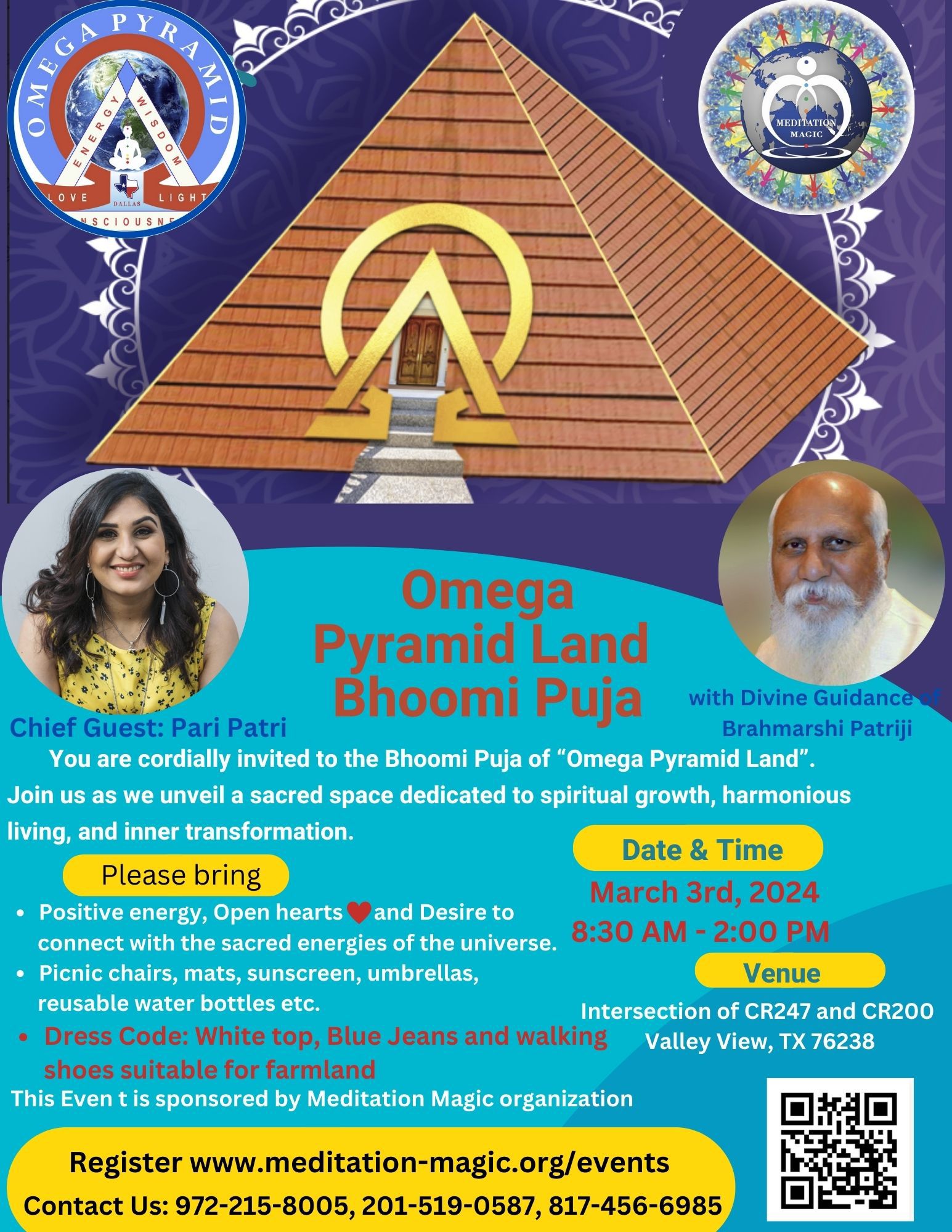 Omega Pyramid Land Bhoomi Puja – PSSM Global